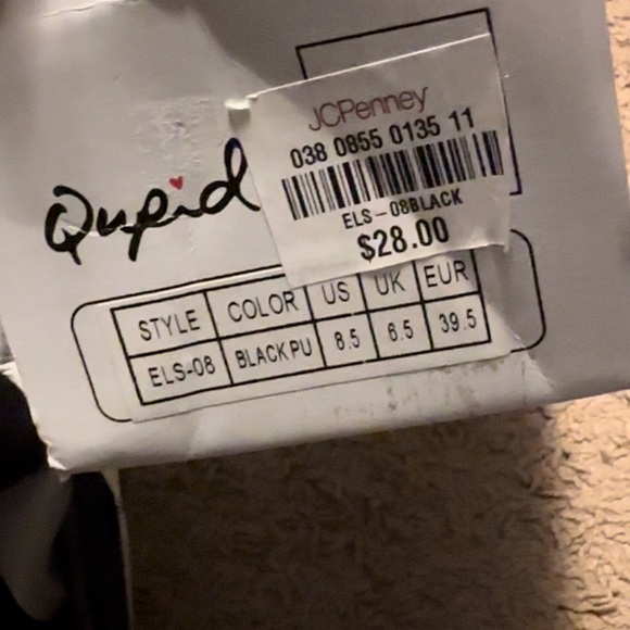 Women’s black sandals size 8 1/2 slip on - Picture 5 of 5